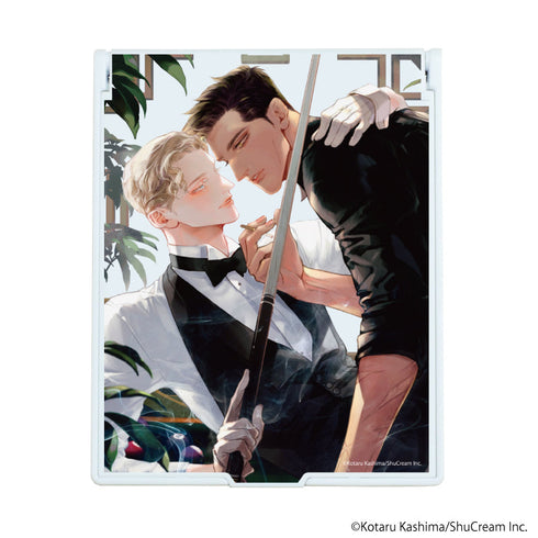 『わが美しきヴィクター』デカキャラミラー01/ヴィクター&ブラッド(描き下ろしイラスト)